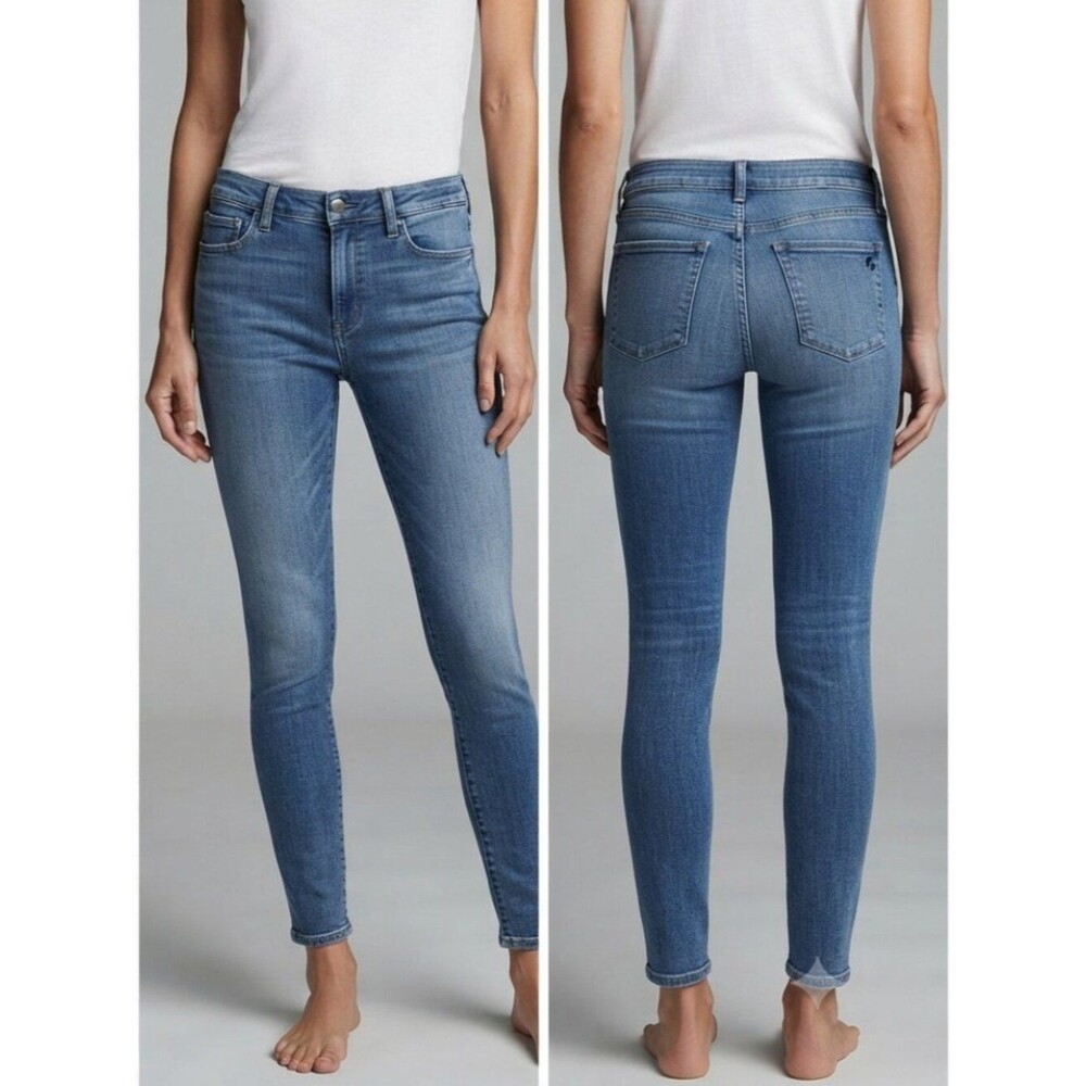 DL1961 Florence Instasculpt Skinny Jeans Medium Wash Mid Rise Women's Size 28